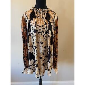 Free People Mixed Print Top